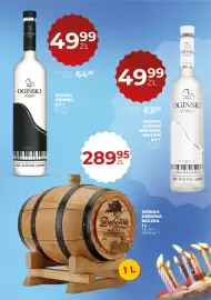 Duży Ben gazetka Strona 41: Wódka Ogiński €49,99, Wódka Ogiński Wedding Edition €49,99