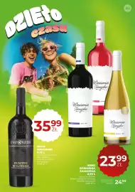 Duży Ben gazetka Strona 8: Wino czerwone owocowe słodkie Winiarnia Zamojska Czarna Porzeczka €23,99
