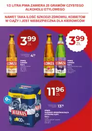 Duży Ben gazetka Strona 11: Piwo Łomża Miodowe €3,99, Piwo Łomża Miodowe Malina-Lipa €3,99