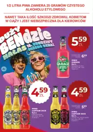 Duży Ben gazetka Strona 12: Piwo Garage Raspberry & Lime Mystery €5,59, Piwo Captain Jack Citrus Tonic €4,59