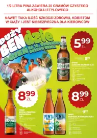 Duży Ben gazetka Strona 14: Piwo Pinta Bawarka €8,99, Piwo bezglutenowe Kormoran Jasny €8,99