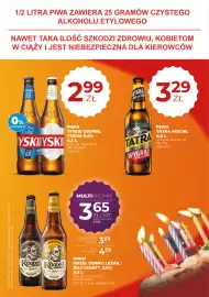 Duży Ben gazetka Strona 5: Piwo Tatra Mocne €3,29, Piwo Kozel Ležák €3,65