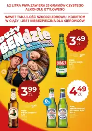 Duży Ben gazetka Strona 6: Piwo Łomża €3,49, Piwo Birra Moretti €3,99