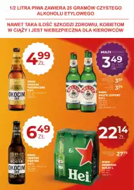 Duży Ben gazetka Strona 7: Piwo Okocim Klasyczna Pszeniczna €4,99, Piwo Baltic Export €3,49