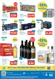 T&G Flugblatt Seite 8: Almdudler Cola-Mix €16,99, Corona Extra Kiste €24,90