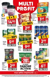 Catalog PROFI săptămâna 34 Pagină 9: Olympia fasole galbenă €9,69, Bere Timișoreana €2,99