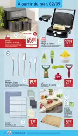 ALDI Dépliant week 36 Pagina 16: Minigril de contact €17,99, Crofton ménagère, 30 pcs €19,99