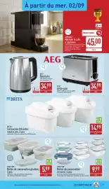 ALDI Dépliant week 36 Pagina 17: Boîtes de conservation pliables €5,99, AEG Grille-pain €34,99