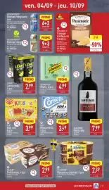 ALDI Dépliant week 36 Pagina 21: Crodo lemon soda €2,99, La laitière mousse au chocolat €2,39