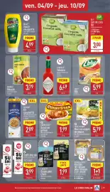 ALDI Dépliant week 36 Pagina 23: Knorr velouté de tomates €3,79, Jack's farm mini-escalopes de poulet €5,79