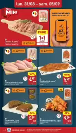 ALDI Dépliant week 36 Pagina 4: Lamelles de poulet €6,99, Steak mariné €5,99