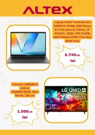 Catalog Altex săptămâna 34 Pagină 3: Asus Laptop vivobook s14 d3407ka-sf058 €2.749,90, Lg qned mini led €1.999,90