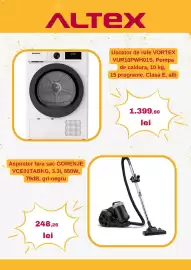 Catalog Altex săptămâna 34 Pagină 4: Gorenje aspirator fara sac vce01tabkg €248,26
