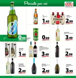 Volantino A&O | super Pagina 13: S.Osvaldo Verduzzo Veneto €3,49, Heineken birra €0,69