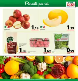 Volantino A&O | super Pagina 3: Melone Giallo €1,29, Selex Natura Chiama Misticanza €0,99