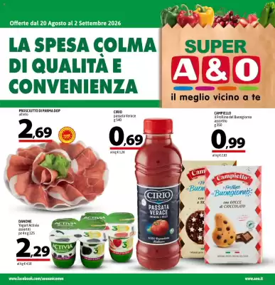 A&O | super (valido fino al 2-09)