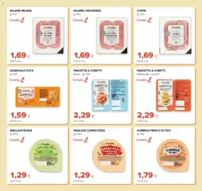 Volantino Tigre Pagina 13: Pancetta affumicata Consilia €2,29, Pancetta dolce Consilia €2,29