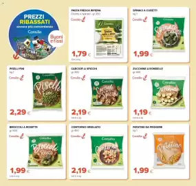 Volantino Tigre Pagina 16: Zucchine a rondelle Consilia €1,19, Contorno grigliato Consilia €2,19
