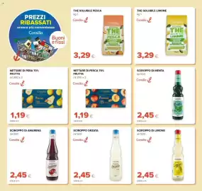 Volantino Tigre Pagina 28: Sciroppo di menta Consilia €2,45, Sciroppo orzata Consilia €2,45