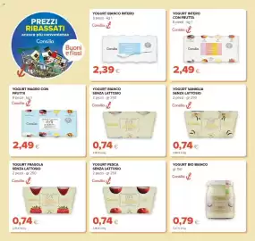 Volantino Tigre Pagina 4: Yogurt vaniglia senza lattosio Consilia €0,74, Yogurt fragola senza lattosio Consilia €0,74