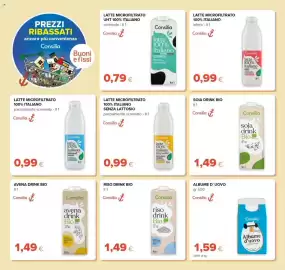 Volantino Tigre Pagina 6: Consilia latte 100% italiano €0,99, Consilia latte 100% italiano senza lattosio €0,99