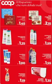 Volantino Ipercoop Radenza Pagina 11: Crackers Salati COOP €1,45, Bagnodoccia COOP IO €1,25