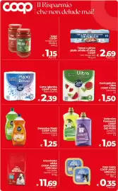 Volantino Ipercoop Radenza Pagina 12: Detersivo Piatti COOP CASA €1,25, Carta Igienica Coop Casa Maxirotoli €2,39