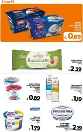 Volantino Ipercoop Radenza Pagina 17: Burrrata Santa Lucia Galbani €1,79, Yogurt Greco Delta Autentico €0,89