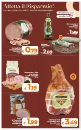 Volantino Ipercoop Radenza Pagina 23: Prosciutto di Parma Langhiranese €3,49, Mortadella Augustissima Galbani €0,79
