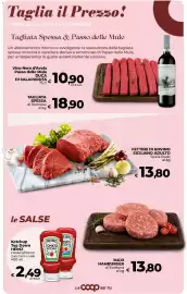 Volantino Ipercoop Radenza Pagina 25: Vino Nero d'Avola Passo delle Mule €10,90, Fettine di bovino siciliano adulto €13,80