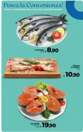Volantino Ipercoop Radenza Pagina 28: Triglia di fango €10,90, Salmone a trancio €19,90
