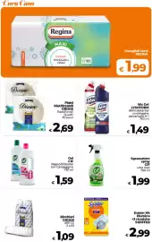 Volantino Ipercoop Radenza Pagina 49: Sgrassatore spray CIF ultra max €1,99, Gel CIF Bagno Brillante/con Candeggina €1,59