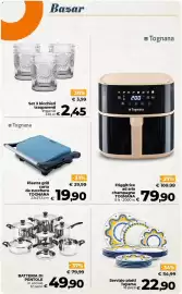 Volantino Ipercoop Radenza Pagina 52: Batteria di pentole in acciaio €49,90, Servizio piatti Toyama €22,90