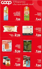 Volantino Ipercoop Radenza Pagina 8: Piselli Finissimi COOP €1,99, Salmone Norvegese Affumicato COOP €3,39