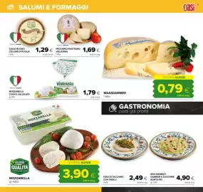 Volantino Oasi Pagina 17: Mozzarella Selezione Qualità €3,90, Mozzarella ciuffo vallelata €1,79