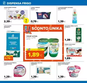 Volantino Oasi Pagina 18: Fiocchi di latte freschi Fitline Exquisa €1,29, Sterzinger Yogurt Vipiteno Fitline €2,39