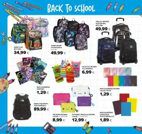 Volantino Oasi Pagina 2: Zaino Seven Ischoolpack €49,99, Trolley Mitama Doctor Mix Boy/Girl €49,99