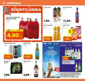 Volantino Oasi Pagina 26: Monster Energy Drink €1,19, Birra Bavaria €0,89