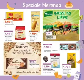 Volantino Oasi Pagina 9: Sfoglie croccanti olio e sale Fatti Buoni €1,99, Plum Cake Classico Mulino Bianco €1,59