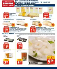 Volantino Tigros Pagina 11: Merluzzo in crosta di cornflakes €2,99, Carpaccio di salmone norvegese €3,99