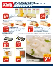 Volantino Tigros Pagina 11: Merluzzo in crosta di cornflakes €2,99, Carpaccio di salmone norvegese €3,99
