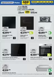 Folheto Radio Popular Página 11: Placa indução teka ibf 64210 bk €279,99, Forno teka hcb 6535 p ss €359,99