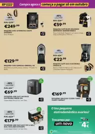 Folheto Radio Popular Página 13: Maquina cafe saco electronia €22,99, Fritadeira sem oleo cosori turbo tower compact €169,99