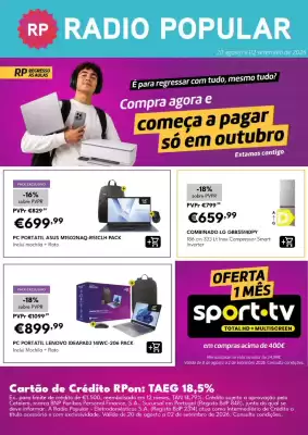 Radio Popular (válido até 2-09)