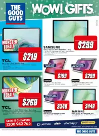 The Good Guys catalogue Page 10: Lenovo Tab M10 10" + Clear Case Tablet €199,00