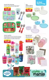 Aldi leaflet | Special Buys Page 13: Character Cup/Bottle €2,99, Baby Bibs/Muslins €2,49