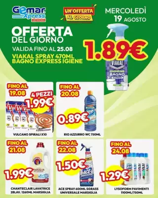 Volantino Gemar Detersivi (valido fino al 25-08)
