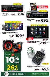 Folheto Feu Vert Página 10: Sistema multimedia jvc kw-m593bt €299,00, Adaptador wireless gōkana €45,95