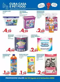 Volantino MD Discount Pagina 19: DAT5 dosi idrosolubili capi colorati bouquet floreale €4,29, Actiff Fresh Caps 3 in 1 €4,29