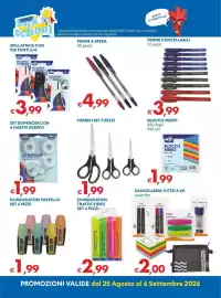 Volantino MD Discount Pagina 29: Penne a sfera €4,99, Spillatrice MD €3,99